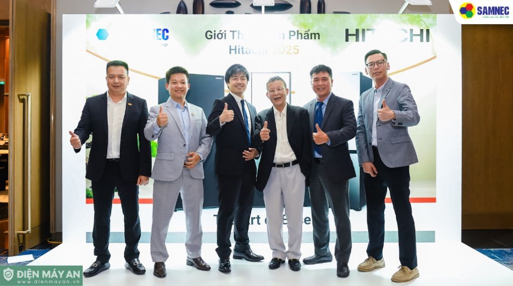 Điện máy AN tham dự Hội nghị khách hàng Samnec - Hitachi 2025: Củng cố hợp tác, hướng đến phát triển bền vững